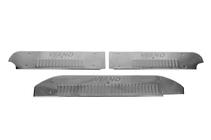 Mercedes Viano 2004-2014 Interior door sill protectors Carmos V4 stainless steel 3 pcs, Carmos - Turkish Steel photo 2