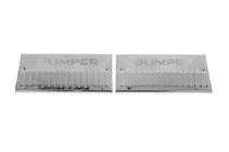 Citroen Jumper 2007-2025 Interior door sill plates Carmos V2 (2 pcs, stainless steel) photo 1