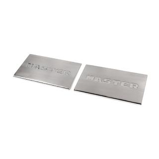 Interior door sill plates Carmos V3 (2 pcs, stainless steel) photo 1
