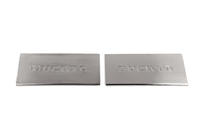 Fiat Ducato 2006-2025 Interior door sill plates Carmos V2 (2 pcs, stainless steel) photo 2