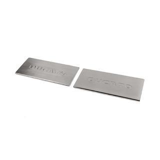 Interior door sill plates Carmos V2 (2 pcs, stainless steel) photo 1