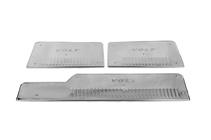 Volkswagen LT 1995-2006 Carmos V2 Interior Door Sill Protectors (3 pcs, stainless steel) photo 1