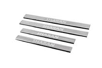 Volkswagen Sharan 2010-2023 Door Sill Protectors Carmos V2 (4 pcs, Stainless Steel) photo 1