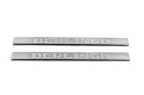 Citroen Berlingo 2008-2018 Carmos V2 Stainless Steel Door Sill Covers Front and rear doors (4 pcs) photo 2