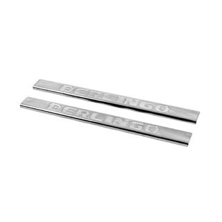 Carmos V2 Stainless Steel Door Sill Covers Citroen Berlingo 2008-2018 photo 1