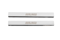 Citroen Berlingo 1996-2008 Door Sill Protectors Carmos V2 (2 pcs, Stainless Steel) photo 1