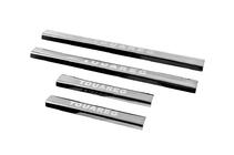 Volkswagen Touareg 2002–2010 Stainless Steel Door Sill Protectors Carmos V3 (4 pcs) photo 1