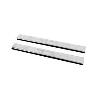 Door Sill Protectors Carmos V2 (2 pcs, Stainless Steel) Citroen Nemo 2007-2017 photo 1