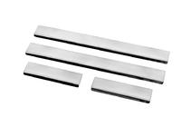 Renault Duster 2008–2017 Door Sill Protectors Carmos V3 (4 pcs, Stainless Steel) photo 1
