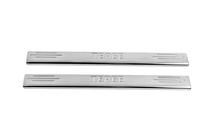 Peugeot Partner Tepee 2008-2018 Carmos V2 Stainless Steel Door Sill Covers photo 2