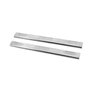 Carmos V2 Stainless Steel Door Sill Covers Peugeot Partner Tepee 2008-2018 photo 1