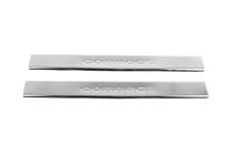 Ford Connect 2006–2009 Door Sill Protectors Carmos V2 (2 pcs, Stainless Steel) photo 1