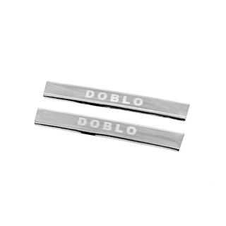 Door Sill Protectors V3 (Carmos, 2 pcs, Stainless Steel) photo 1
