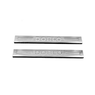 Door Sill Protectors V4 (Carmos, 2 pcs, Stainless Steel) photo 2