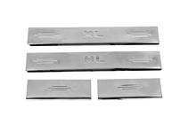 Mercedes ML W164 2005-2011 Stainless Steel Door Sill Protectors Carmos V2 (4 pcs) photo 2
