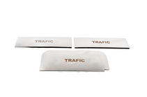 Renault Trafic 2001–2015 Door Sill Protectors Carmos V3 (3 pcs, Stainless Steel) photo 2