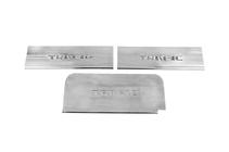 Renault Trafic 2001–2015 Door Sill Protectors Carmos V4 (3 pcs, Stainless Steel) photo 2