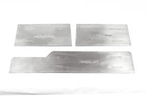 Mercedes Sprinter W901/902/903/904/905 1995–2006 Carmos V2 Interior Door Sill Protectors (3 pcs, stainless steel) photo 2