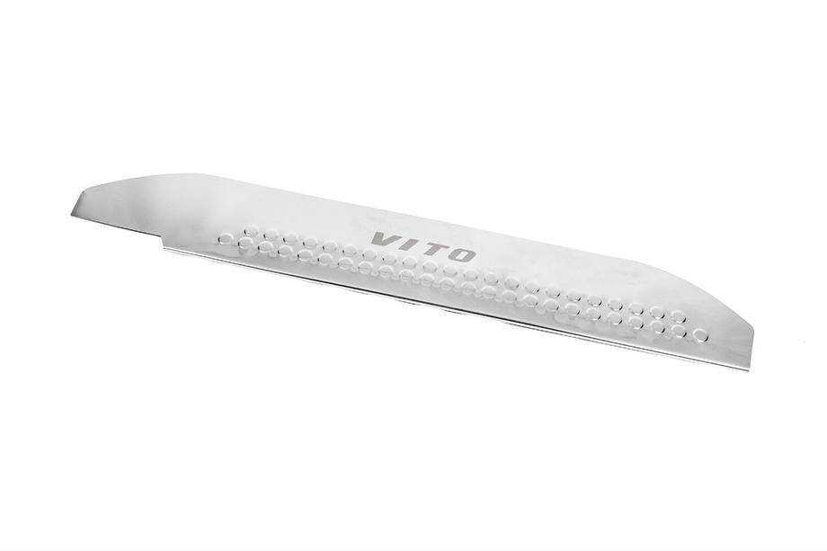 Mercedes Vito W639 2004-2014 Door sill cover for left sliding door (1 pc, stainless steel) Image