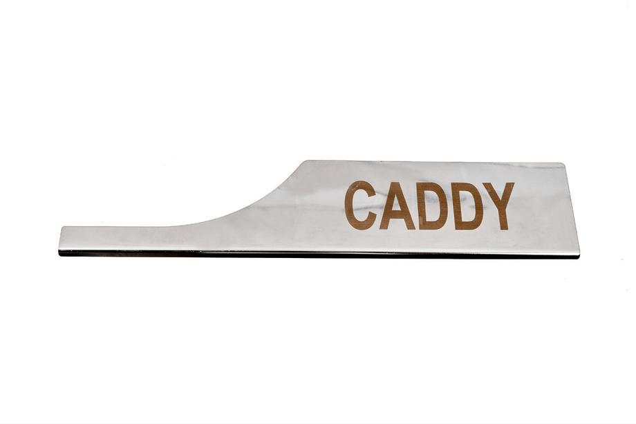 Volkswagen Caddy 2004-2010 Clearance! Left Sliding Door Sill Cover V1 (Stainless Steel) Image