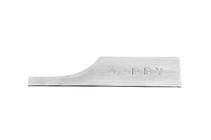 Volkswagen Caddy 2004-2010 Left sliding door sill cover V2 (stainless steel) photo 1