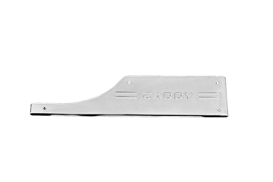 Volkswagen Caddy 2004-2010 Left sliding door sill cover V3 (stainless steel) Image