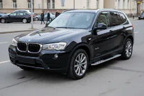 BMW X3 F25 2011-2018 Side Steps Tayga V2 (2 pcs, Aluminum) photo 1