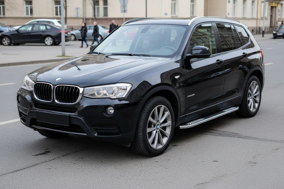 BMW X3 F25 2011-2018 Side Steps Tayga V2 (2 pcs, Aluminum) Image