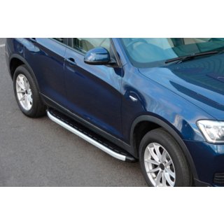Side Steps Fullmond (2 pcs, Aluminum) BMW X3 F25 2011-2018 photo 1
