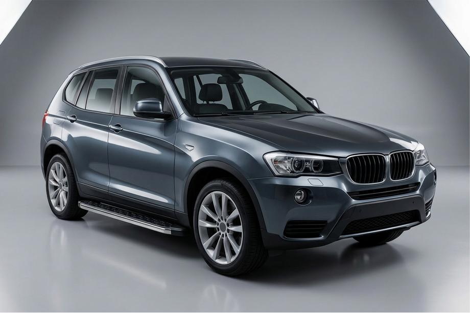 BMW X3 F25 2011-2018 Side Steps BlackLine (2 pcs, Aluminum) Image