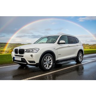 Side Steps Rainbow (2 pcs, Aluminum) BMW X3 F25 2011-2018 photo 1