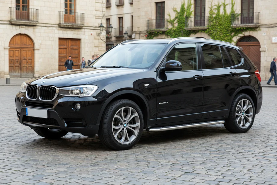 BMW X3 F25 2011-2018 Side Steps Maydos V2 (2 pcs, Aluminum) Image