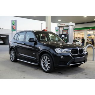 Side Steps Maydos V1 (2 pcs, Aluminum) BMW X3 F25 2011-2018 photo 1