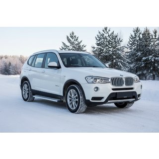 Side Steps Maya V2 (2 pcs, Aluminum) BMW X3 F25 2011-2018 photo 1