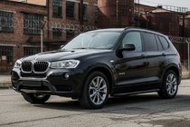 BMW X3 F25 2011-2018 Side Steps Bosphore Black (2 pcs, Aluminum) photo 1