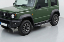 Suzuki Jimny 2018- Side Steps Bosphore Grey (2 pcs, Aluminum) photo 1