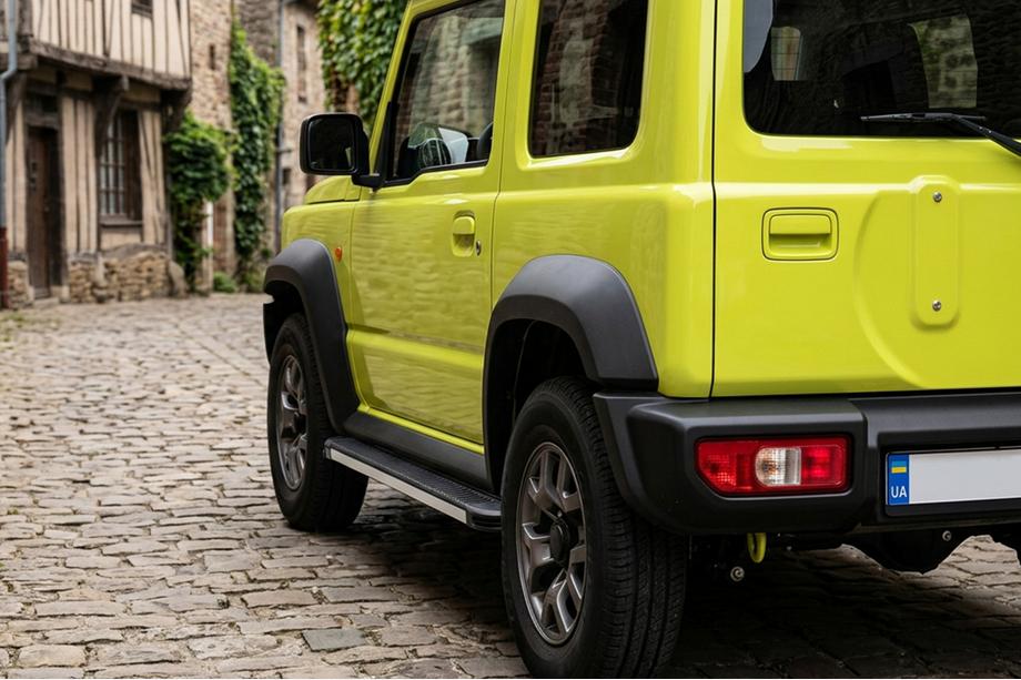 Suzuki Jimny 2018- Side Steps Maya V1 (2 pcs, Aluminum) Image