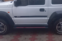 Suzuki Jimny 2018- Side Steps Maya Red (2 pcs, Aluminum) photo 4