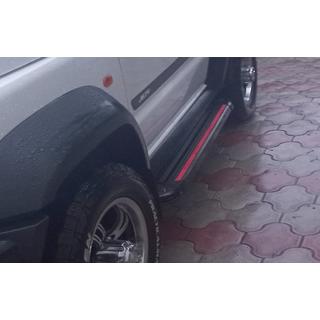 Side Steps Maya Red (2 pcs, Aluminum) Suzuki Jimny 2018- photo 3