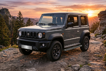 Suzuki Jimny 2018- Side Steps Allmond Black (2 pcs, Aluminum) photo 1