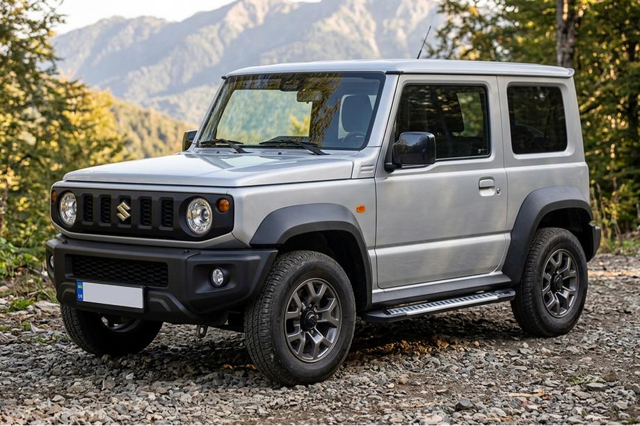 Suzuki Jimny 2018- Side Steps Line (2 pcs, Aluminum) Image