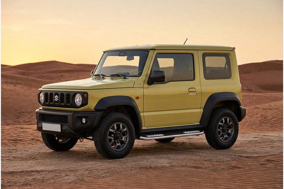 Suzuki Jimny 2018- Side Steps Tayga V2 (2 pcs, Aluminum) Photo 1