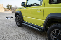 Suzuki Jimny 2018- Side Steps Vision New Black (2 pcs, Aluminum) photo 2
