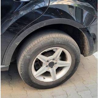 Fender flares (4 pcs, black, ABS plastic) photo 2