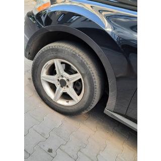 Fender flares (4 pcs, black, ABS plastic) photo 3