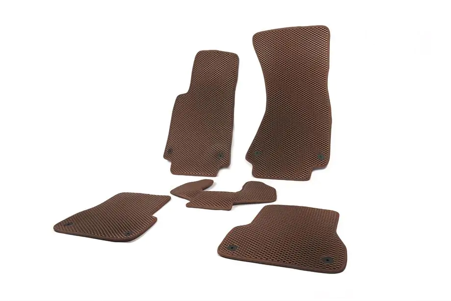 Audi A6 C7 2011–2018 EVA Floor Mats (brick red) Photo 2