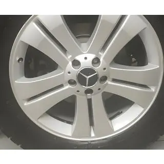Wheel center caps 70/75 mm with ring (4 pcs, black) photo 1
