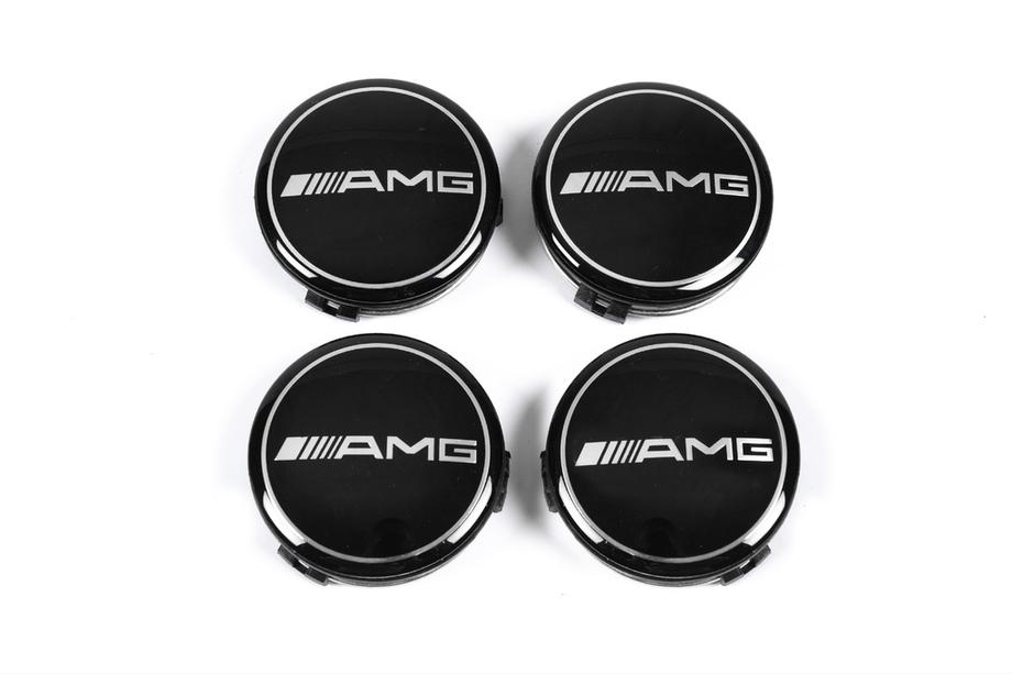 Mercedes-Benz AMG Wheel Center Caps 71/75 mm (Set of 4) Image