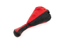 Universal Gear Shift Boot with Knob (red, leather) photo 1