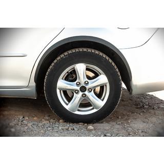 Fender Flares (SD-SW) (4 pcs, black, ABS plastic) photo 2